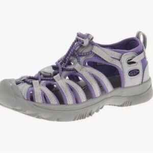 Keen Whisper Sandals in Grey and Purple  9